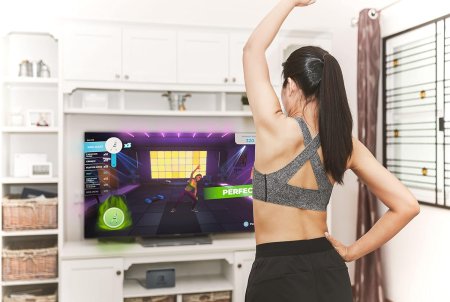 игра Let's get Fit + Спортивные ремни/Sports Strap для Joy Con 2 шт. (Switch) для Nintendo Switch