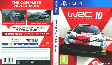 Игра WRC 10: FIA World Rally Championship Русская Версия (PS4) Playstation 4