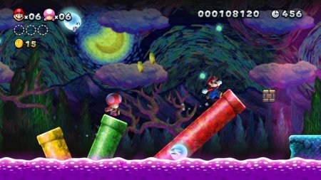 игра New Super Mario Bros U Deluxe Русская Версия (Switch) USED Б/У для Nintendo Switch