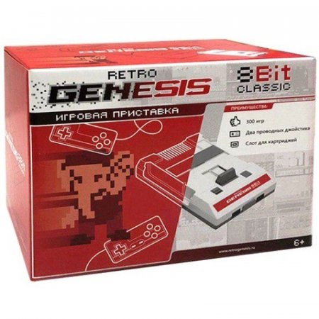   8 bit Retro Genesis Classic (300  1) + 300   + 2  ()  8 bit,  (Dendy)