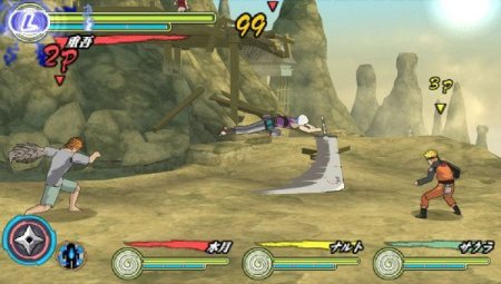  Naruto Shippuden: Ultimate Ninja Heroes 3 (PSP) 
