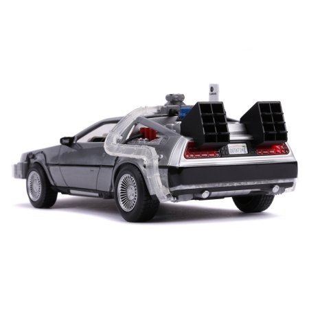 Модель машинки Jada Toys Hollywood Rides: Машина Времени (Time Machine) Назад в Будущее 2 (Back to the Future 2) (31468) 1:24 