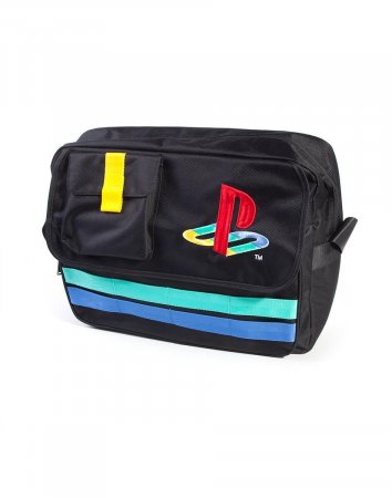   Difuzed: Playstation Retro Logo Messengerbag   