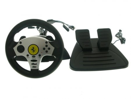  Universal Challenge Racing Wheel (PC/PS2/PS3/GameCube) (PS2)  Sony PS2