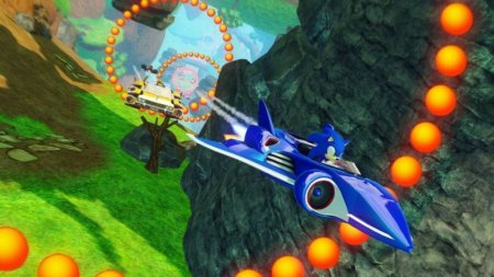 Купить игру Sonic and All-Stars Racing Transformed (Platinum, Essentials) (PS3) для Sony Playstation 3