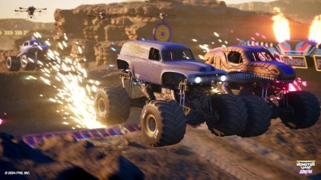 Игра Monster Jam Showdown Издание первого дня (Day One Edition) (PS4/PS5) Playstation 4