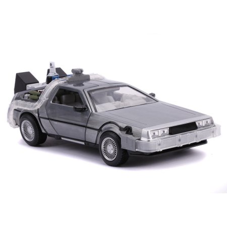 Модель машинки Jada Toys Hollywood Rides: Машина Времени (Time Machine) Назад в Будущее 2 (Back to the Future 2) (31468) 1:24 