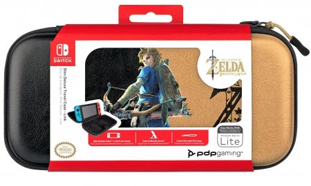 - Slim Deluxe Travel Case Link The Legend of Zelda: Breath of the Wild PDP (500-218-C6LI) (Switch/Lite/OLED)