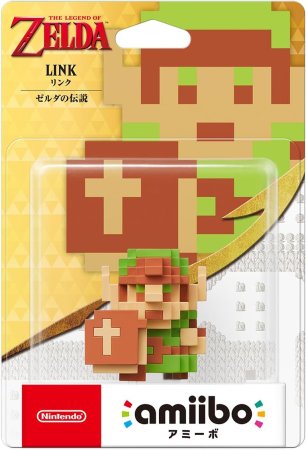 Amiibo: Интерактивная фигурка Линк 8-бит (Link 8-bit) (The Legend of Zelda Collection)