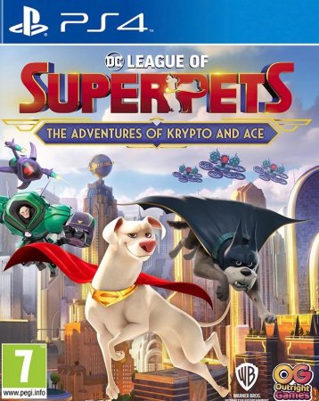 DC  :     (League of Super-Pets)   (PS4) Playstation 4