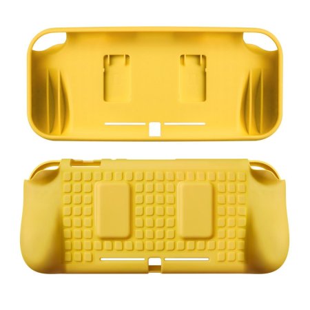 Защитный чехол + 2 слота для картриджей Switch Lite TPU Protector w Hand Grip and 2 Card Slot Желтый (MIMD-434 SND) (Switch Lite)