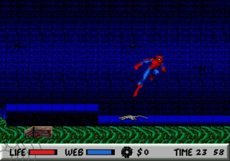 Коллекционный сборник 4 в 1 Человек-Паук (Spider-Man) (16BC-008) Русская Версия (16 bit) 