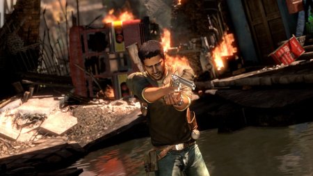 Купить игру Uncharted: 2 Among Thieves (Среди воров) Коллекционное издание (Collector’s Edition) Русская Версия (PS3) USED Б/У для Sony Playstation 3