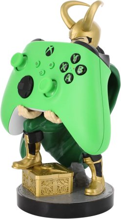  Фигурка подставка для геймпада/телефона Cable Guys: Локи (Loki) Марвел Мстители (Marvel Avengers) (895371) 20 см 