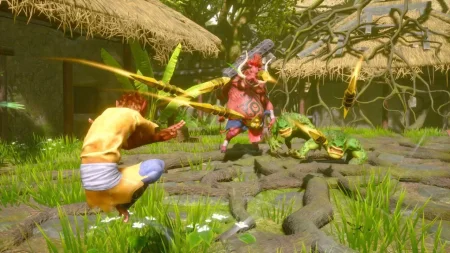 Игра Monkey King: Hero Is Back Русская Версия (PS4) USED Б/У Playstation 4