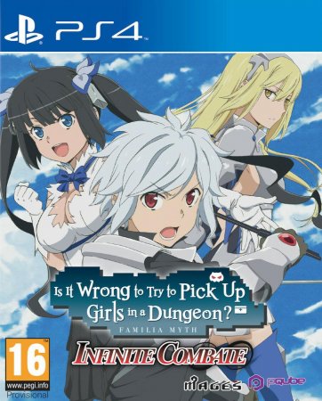  Is It Wrong to Try to Pick Up Girls in a Dungeon? Familia Myth Infinite Combate (PS4) Playstation 4