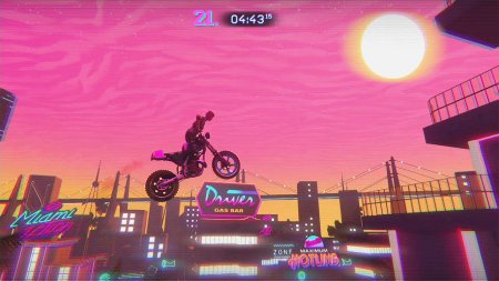 Игра Trials of the Blood Dragon (Limited Run #592) Русская Версия (PS4) Playstation 4