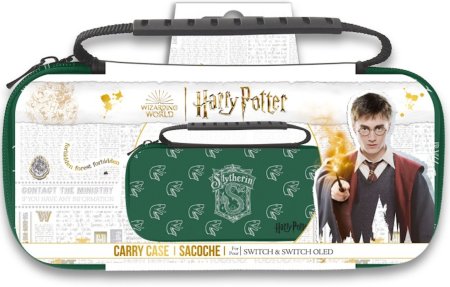 Чехол-сумка Freaks and Geeks Carry Case Wizarding World Harry Potter (Slytherin) (TAR0722) (625340) (Slim Size) (Switch/OLED/Lite)
