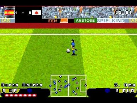 Premier Action Soccer (GBA) для Game boy