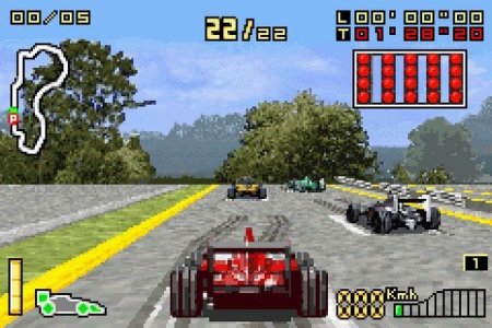 Ф-1 2005 (F-1 2005) (Без наклейки) (GBA) для Game boy