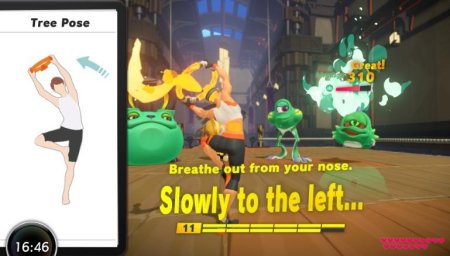 игра Ring Fit Adventure (игра + обруч-ремень) (Switch) USED Б/У для Nintendo Switch