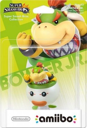 Amiibo: Интерактивная фигурка Боузер-младший (Bowser Jr.) (Super Smash Bros. Collection)