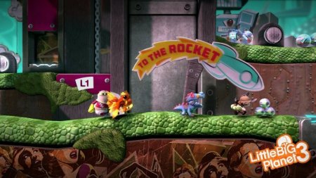 Игра LittleBigPlanet 3 Русская Версия (PS4) Playstation 4