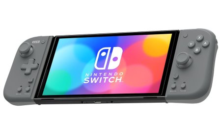 Набор из 2-х контроллеров Split Pad Pro Attachment Hori (NSW-426U) (Slate Grey) Шиферно-серый (Switch)