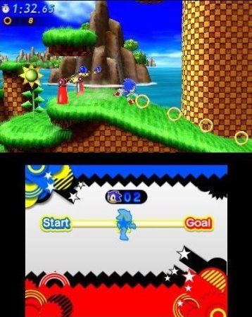 Купить игру Sonic Generations (Nintendo 3DS) на 3DS