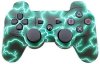 Геймпад беспроводной DualShock 3 Wireless Controller «Зеленые молнии» (PS3)