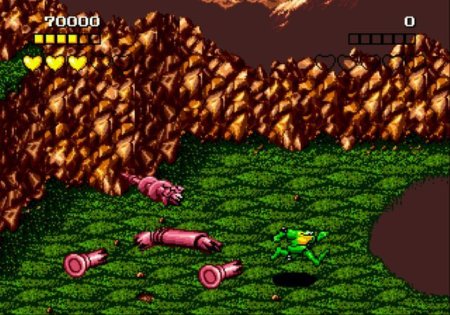 Боевые Жабы (Battletoads) Русская Версия (16 bit) 