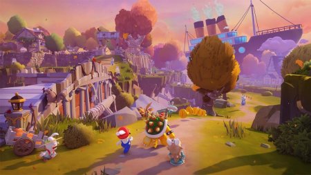 игра Mario + Rabbids: Sparks of Hope (Искры Надежды) Русская Версия (Switch) USED Б/У для Nintendo Switch