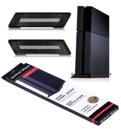  Подставка для вертикальной установки консоли Черный (JL-P4005) (ver-1) (PS4) 