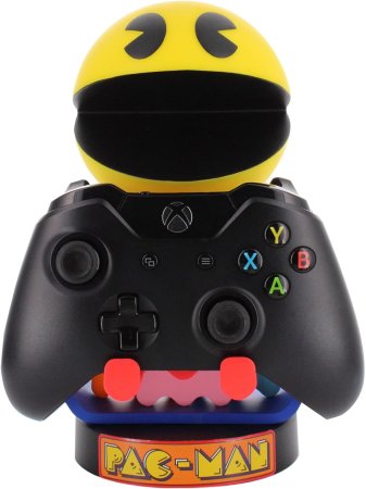 Фигурка подставка для геймпада/телефона Cable Guys: Пакман (Pac-Man) (896095) 20 см