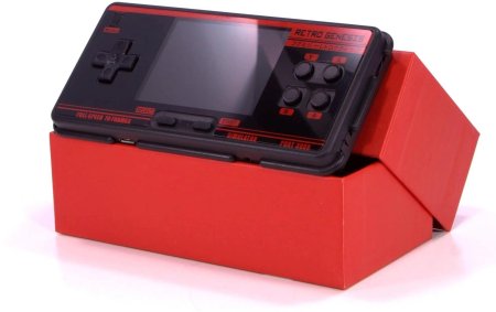 Купить Портативная игровая приставка Retro Genesis Port 3000 (4000 в 1) + 4000 встроенных игр (Черный/Красный) для PC