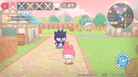 игра Hello Kitty and Friends: Freeze Tag Party (Switch) для Nintendo Switch