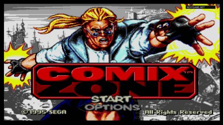 Comix Zone (Зона Комиксов) Русская Версия (16 bit) 