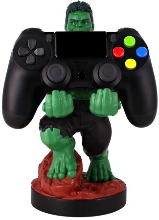  Фигурка подставка для геймпада/телефона Cable Guys: Халк (Hulk) Марвел Мстители (Marvel Avengers) (893858) 20 см 