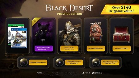 Игра Black Desert Prestige Edition (PS4) Playstation 4
