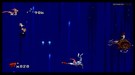 Червяк Джим (Earthworm Jim) Русская Версия (16 bit) 