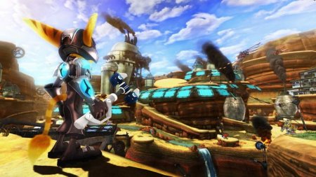 Купить игру Ratchet And Clank A Crack In Time (PS3) USED Б/У для Sony Playstation 3
