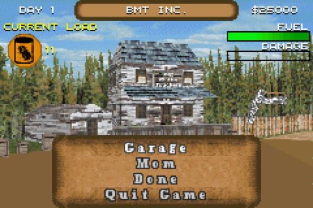 Мазатракеры (Big Mutha Truckers) Русская Версия (GBA) для Game boy