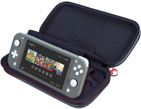 Чехол-сумка (Кейс) RDS Industries Deluxe Travel Case Mario (NNS46G) Серый (Slim Size) (Switch/OLED/Lite)