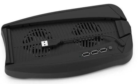 Подставка для вертикальной установки консоли + охлаждение + USB HUB разветвитель KJH (P5-018) (PS5)