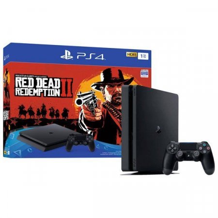   Sony PlayStation 4 Slim 1Tb Rus  +  Red Dead Redemption 2 