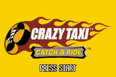 Безумное такси: Лови поездку (Crazy Taxi: Catch a Ride) Русская Версия (GBA) для Game boy