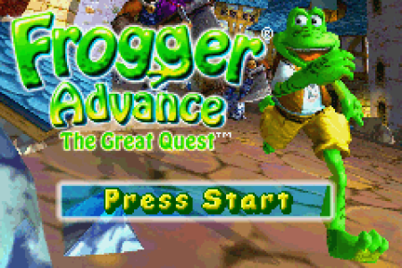 Фроггер: Великий квест (Frogger Advance - The Great Quest) (GBA) для Game boy