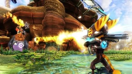 Купить игру Ratchet And Clank A Crack In Time (PS3) USED Б/У для Sony Playstation 3