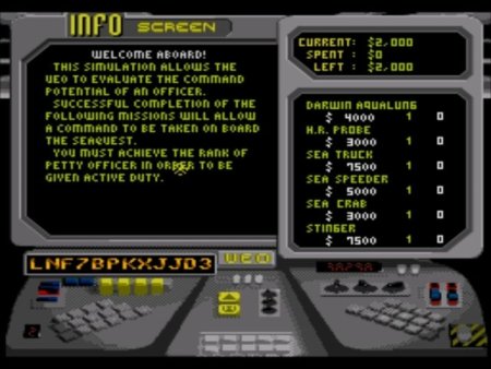 SeaQuest DSV (16 bit) 