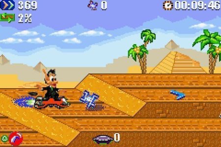 Кузя Суперагент (Agent Hugo Roborumble) Русская Версия (GBA) для Game boy